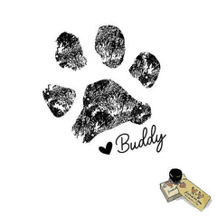Dog, Cat, Pet Paw Print Signature Stamp