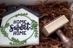 Narwhal Whale Address Personalized Custom Return Address Rubber Stamp or Self Inking Stamp Beach - Britt Lauren Stamps