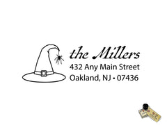 Boo Ghost Return Address Personalized Custom - Halloween Rubber or Self Inking Stamp (Copy)